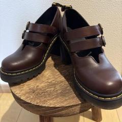 Dr. Martens ブラウン ヒールシューズ