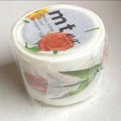 mt マスキングテープ「 花 」＊ 花柄　花　留めもの　フレークシール向き　花束のサムネイル