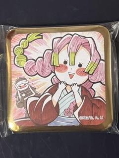 鬼滅の刃 スクエア缶バッジ 甘露寺蜜璃 DINING お楽しみくじ