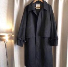 FREAK'S STORE 20AWドロップショルダーコート ダークグレー 古着のサムネイル