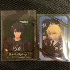 終わりのセラフ　ミカエラ　カラオケの鉄人　缶バッジ グッズ-バッチ】TVアニメ『終わりのセラフ』 トレーディング