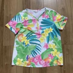 LEONARD SPORT フラワープリント ポロシャツ 42 LEONARD SPORT フラワープリント Tシャツ 42 - メルカリ