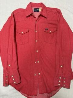Wrangler ラングラーデニムシャツ　ヴィンテージ　長袖　15 1/2 33