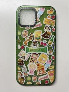 グリーン キャラクター iPhone12ケース