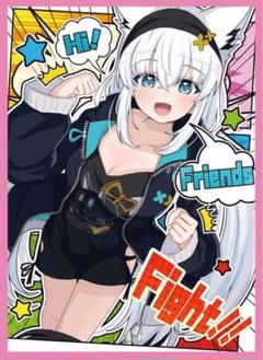 白詰草　ホロライブ　スリーブ　プレイマット　白上フブキ　C Amazon.co.jp: 白詰草 ホロ ライブ スリーブ プレイマット 白上