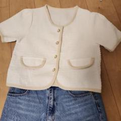 新品未使用　JOURNAL STANDARD ホワイトデニムジャケット　生成 0758f7c8f067d3997ffe903ff6db19