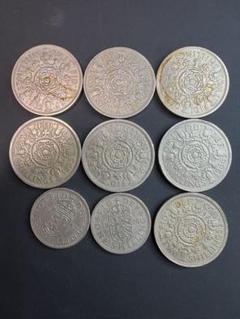 アイルランド ２フローリン硬貨☆未使用／1966年／ハープとサーモン／ アイルランド 2フローリン硬貨☆未使用／1966年／ハープと