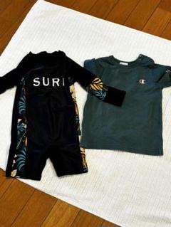 SURFロゴ入りラッシュガード 90cm