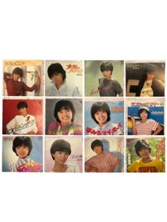 昭和アイドル『榊原郁恵　シングルレコード12枚セット』昭和歌謡