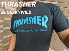 THRASHERスラッシャー限定極小カラーデカロゴＴシャツのサムネイル