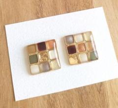 no.6289 ハンドメイド レジン ピアス イヤリング