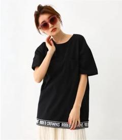 RODEO CROWNS WIDE BOWL ブラック Tシャツ 半袖