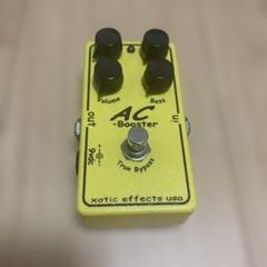 xotic AC Booster 手書きシリアル 2800番台 xotic AC Booster 手書きシリアル（エフェクタ解説【Xotic RC