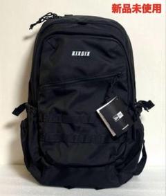 【新品】NEW ERA KIXSIX ニューエラ バックパック リュック 黒 12/19 発売！KIXSIX × New Era “LOGO REPEAT CARRIER PACK 35L