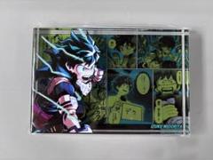 ヒロアカ　緑谷出久　バースデーアクリルブロック　アクブロ 僕のヒーローアカデミア』アクリルブロック “HEROES” 緑谷