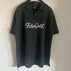 FidesGolf ダークグリーン　ポロシャツ メンズ