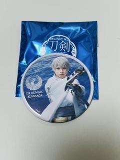 ミュージカル刀剣乱舞 静かの海のパライソ 缶バッジ 鶴丸国永 戦闘ver