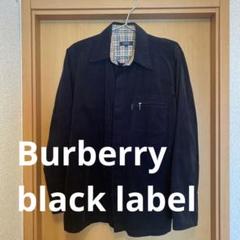BURBERRY BLACK LABEL バーバリーコーデュロイシャツ サイズ2