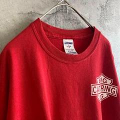 00's ジャージーズ 古着 ドッグ アメリカ輸入 プリント Tシャツ 半袖 赤