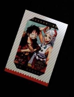 麦わらストア ジャンプショップ 特典 ワンピース ヤマト ルフィ ミニブロマイド