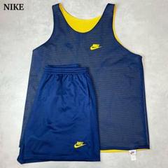 90s NIKE メッシュタンクトップ セットアップ ネイビー XXL USA製