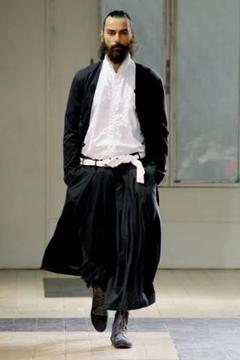 Yoji Yamamotoヨウジヤマモト ノアール キュロット 袴パンツ 水玉