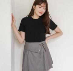 Herlipto Trois Logo Ribbed Tee