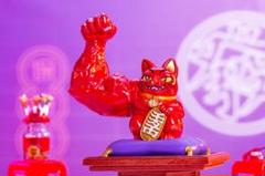 招き猫　猫力士　モレックス　千万両　筋肉猫　フォーチュン　フィギュア　アートトイ 招き猫 猫力士 モレックス 千万両 筋肉猫 フォーチュン