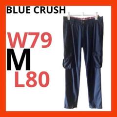 BLUE CRUSH ブルークラッシュ　ゴルフカーゴパンツ　M ネイビー　紺