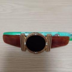 白珊瑚のバレッタ サンバイオレットウィニー
