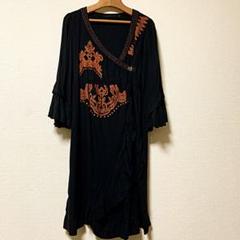 アーキカシュクール刺繍ワンピース