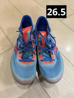 Mizuno スパイクシューズ 青/オレンジ