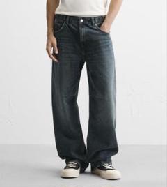 【完売品】ZARA リラックスフィットジーンズのサムネイル