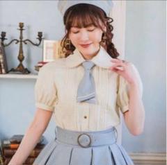 しまむら クラロリ くる実 マリンアカデミア ブラウス L アイボリー