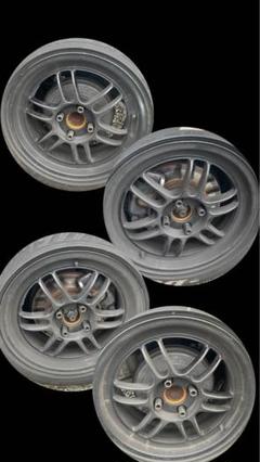 お気にいる レトロフリーク様専用 エンケイ RPF1 7Jx15 +35 PCD100 4H タイヤ・ホイール