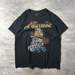 Q22 古着80s復刻Poison バンドTシャツ　黒