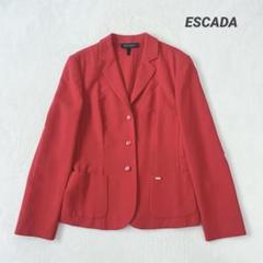 ESCADA エスカーダ テーラードジャケット オレンジ ESCADA エスカーダ テーラードジャケット コットン レディース