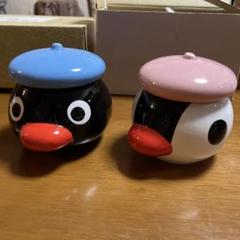 ピングー 陶器 小物入れ レア 色ハゲあり ピングー 陶器 小物入れ レア 色ハゲあり