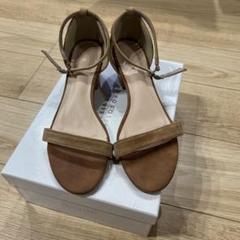 マッキントッシュフィロソフィー アンクルストラップレザーサンダル L size
