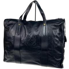 【VINTAGE】LOEWE アナグラムフスタ2wayボストンバッグ LOEWEロエベ フスタ2way ハンドバッグ ショルダーボストン