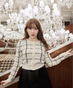 herlipto ニット Peplum Ribbed Knit Top（ニット/セーター）｜Her lip to（ハー