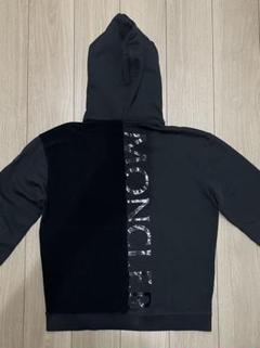 【⭐️】★極美品★サイズ1★ブラック★ジャケット／パーカー★モンクレール★ MONCLER (モンクレール) ワッペン プルオーバー パーカー