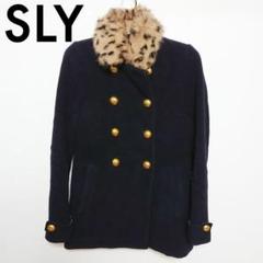 SLY スライ ファー付き Pコート