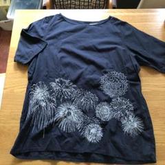 未使用 サニークラウズ 花火柄チュニック