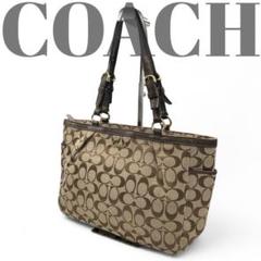 コーチ　パテント　レザー　エナメル　舟形　トートバッグ　F17726 COACH s-l400.jpg
