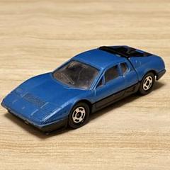 トミカ　フェラーリ512BB　青箱　超希少　カタログ付き フェラーリ512BB☆トミカ☆初期の青箱☆当時のミニカタログあり