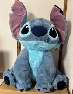 コストコ　スティッチ　ぬいぐるみ　新品　ディズニー　特大　ブランケット付き