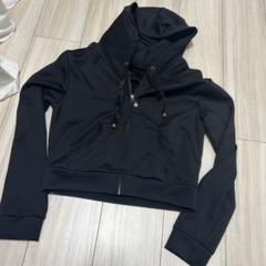 Chaos ダークグレー フード付きクロップドパーカー　未使用❣️ フーディー｜Alien Tokyo Hoodie｜Chaos Gone Global（パーカー