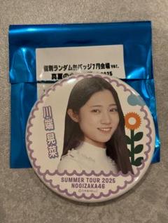 【匿名配送】乃木坂46川端晃菜 全ツ2025 個別ランダム缶バッジ7月会場ver