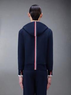 国内正規 THOM BROWNE バックセンターRWB ジップパーカーフーディ